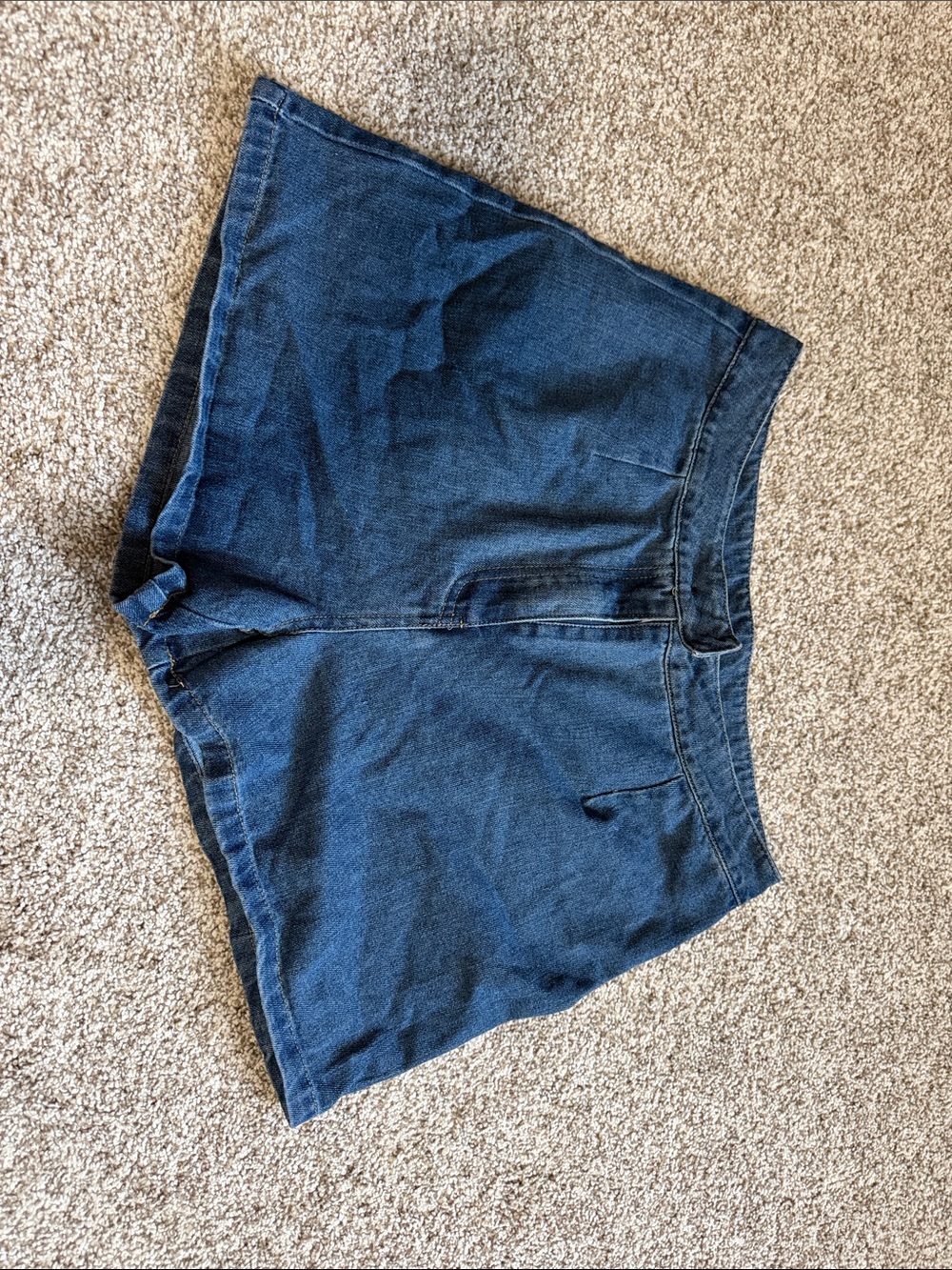 Amazon Women's Dark Blue Denim Shorts